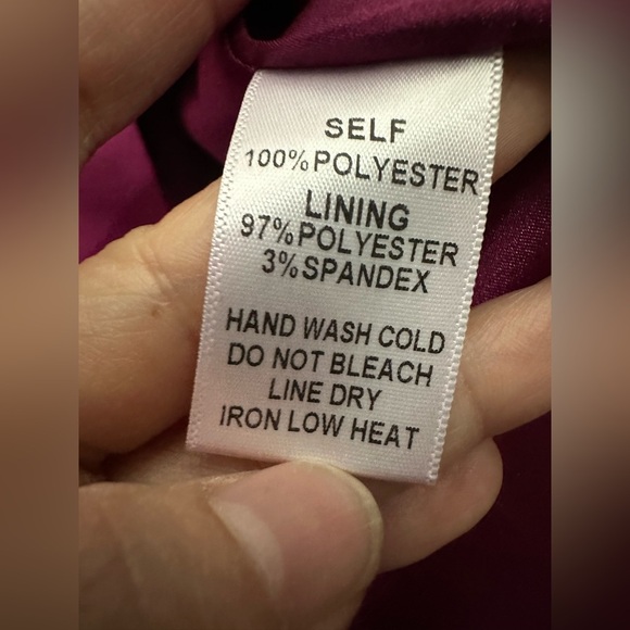 Jaqueline Asymmetrical Maxi Dress Raspberry size XL new with tag - Picture 12 of 14